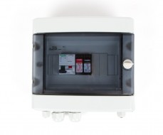 Boitier de protection et de coupure AC 230V - 16A - 30mA - 1E/1S